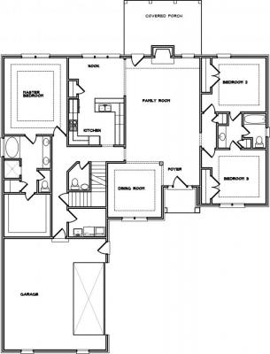 Home Plan - Main Level