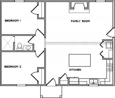 Home Plan - Main Level