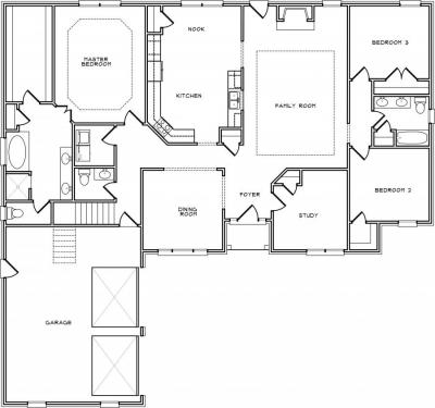 Home Plan - Main Level