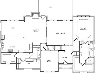 Home Plan - Main Level