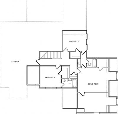 Home Plan - Second Level