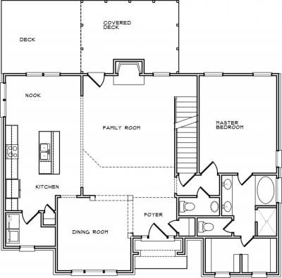 Home Plan - Main Level