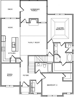 Home Plan - Main Level