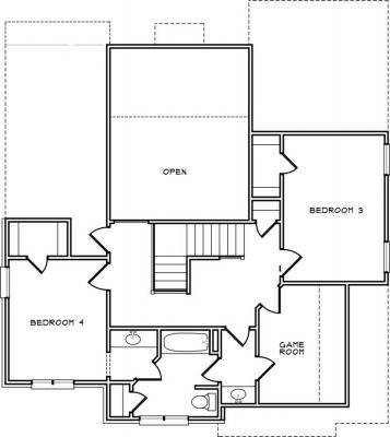 Home Plan - Second Level