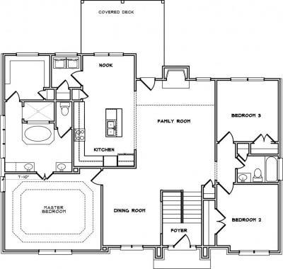 Home Plan - Main Level