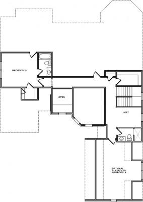 Home Plan - Second Level