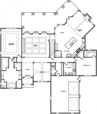 Home Plan - Main Level