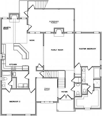 Home Plan - Main Level