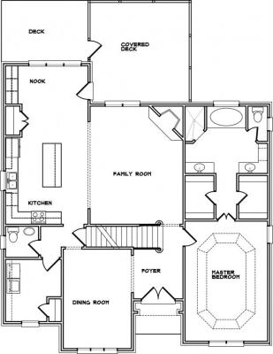 Home Plan - Main Level