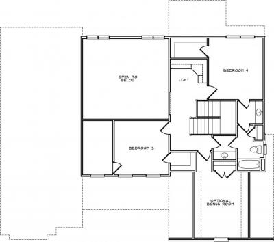 Home Plan - Second Level