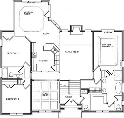 Home Plan - Main Level