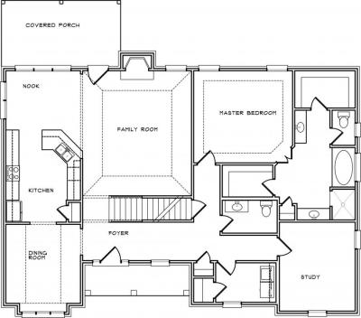 Home Plan - Main Level