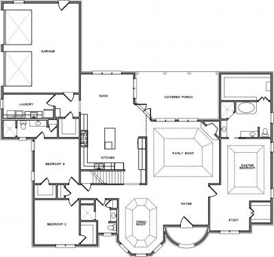 Home Plan - Main Level