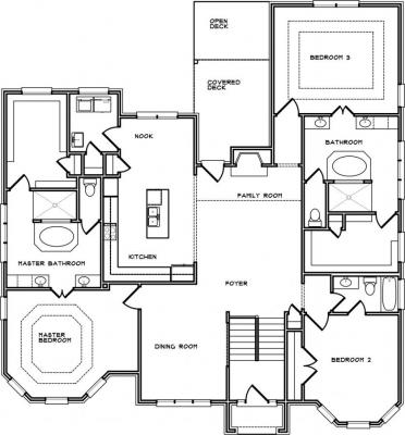 Home Plan - Main Level