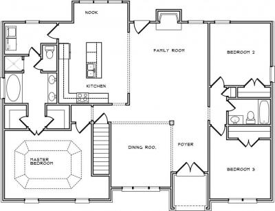 Home Plan - Main Level