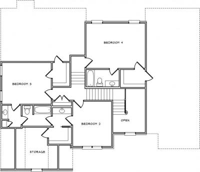 Home Plan - Second Level