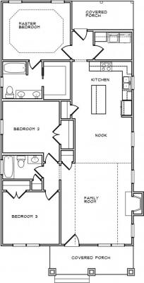 Home Plan - Main Level