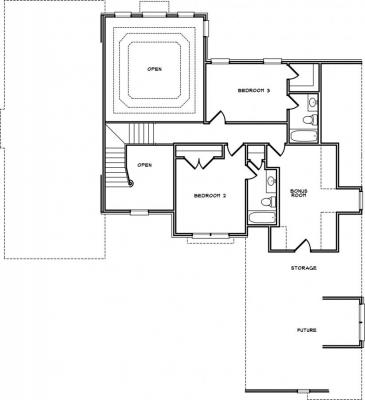 Home Plan - Second Level