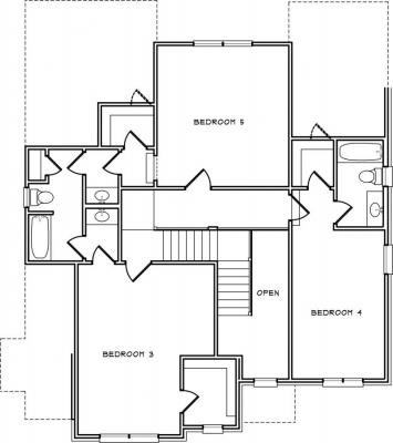 Home Plan - Second Level