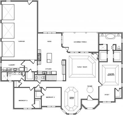 Home Plan - Main Level