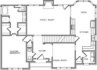 Home Plan - Main Level