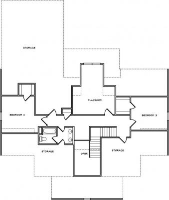 Home Plan - Second Level