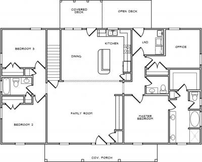 Home Plan - Main Level