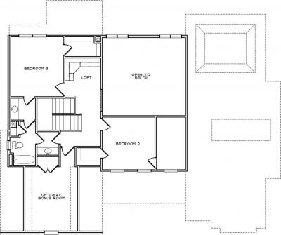 Home Plan - Second Level