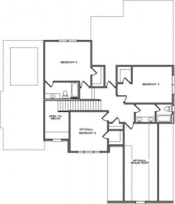 Home Plan - Second Level