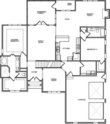 Home Plan - Main Level