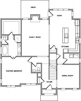 Home Plan - Main Level