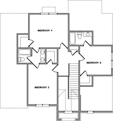 Home Plan - Second Level