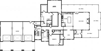 Home Plan - Main Level