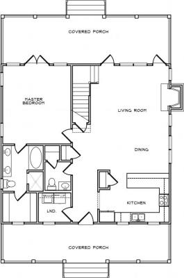 Home Plan - Main Level