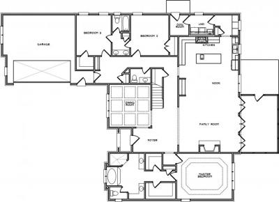 Home Plan - Main Level