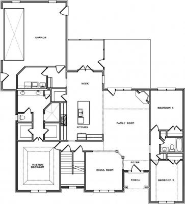 Home Plan - Main Level