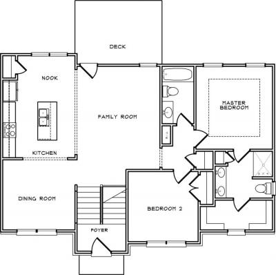 Home Plan - Main Level