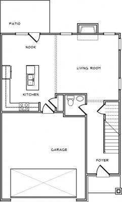 Home Plan - Main Level