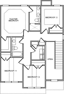 Home Plan - Second Level