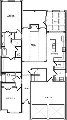 Home Plan - Main Level