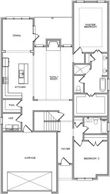 Home Plan - Main Level