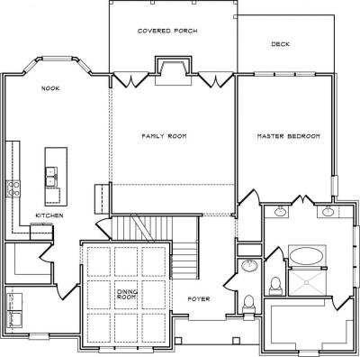 Home Plan - Main Level