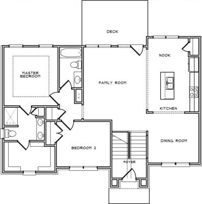 Home Plan - Main Level