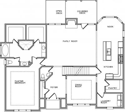 Home Plan - Main Level