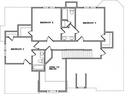 Home Plan - Second Level