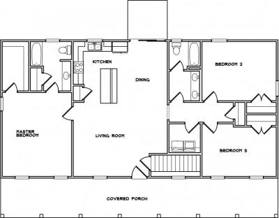 Home Plan - Main Level