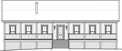 Home Plan - Front View