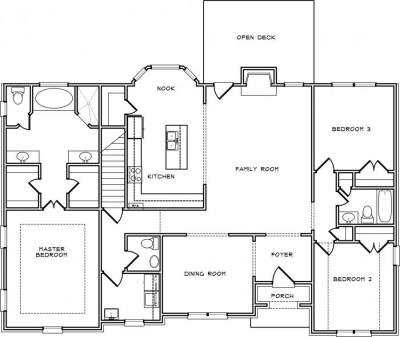 Home Plan - Main Level