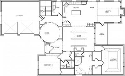 Home Plan - Main Level