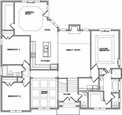 Home Plan - Main Level